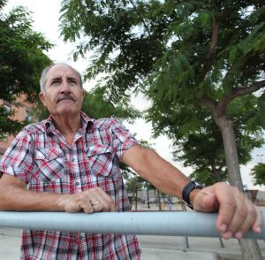 Luis Orellana, al seu barri de Tarragona.