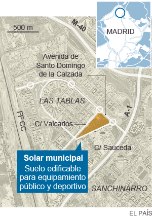 Mapa de localización de la parcela