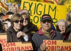 L’ANC pressiona al carrer perquè JxSí i la CUP pactin