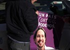 Un grupo de taxistas madrileños llevará gratis publicidad de Podemos