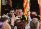 Sánchez levanta la autoestima del PSC en el mitin final de campaña