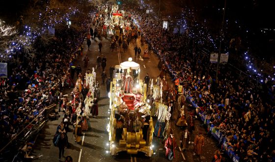 Cabalgata de Reyes en Madrid