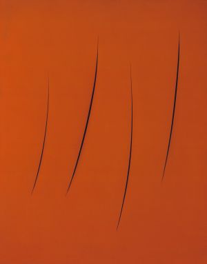 Obra de Fontana que es podrà veure a Barcelona.