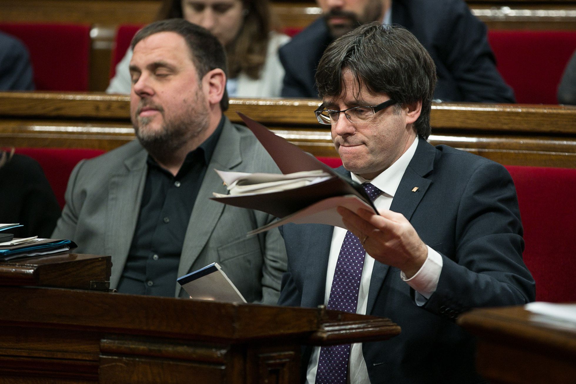 El presidente de la Generalitat, Carles Puigdemont El presidente de la Generalitat, Carles Puigdemont