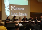 Alicante conmemora el 150 aniversario de Rafael Altamira