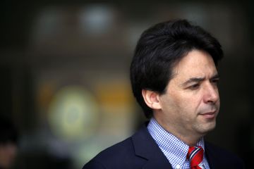 Percival Manglano en 2012, cuando era consejero de Economía y Hacienda en la Comunidad.