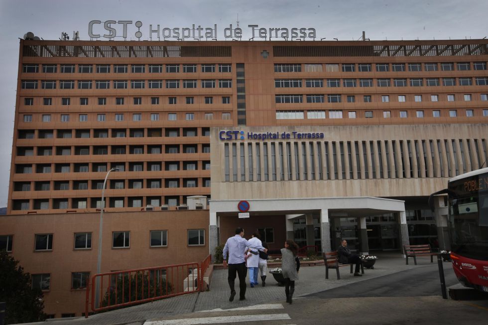 Una imagen de la fachada del Hospital de Terrassa.