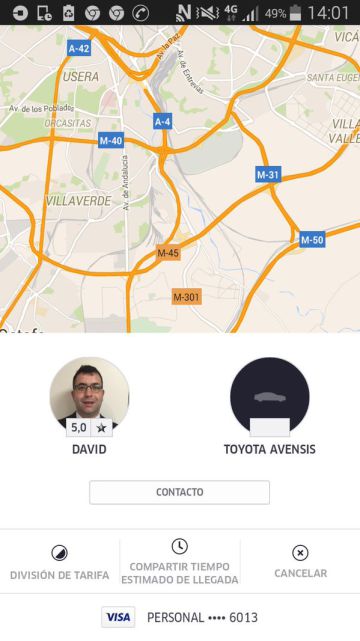 La vuelta de Uber: más barato que el taxi pero no tan rápido