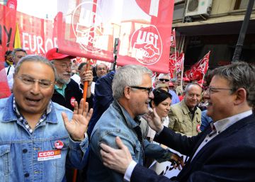 Los sindicatos piden al Gobierno valenciano un “cambio” más rápido Los sindicatos piden al Gobierno valenciano un “cambio” más rápido