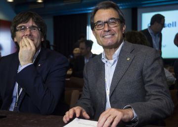Mas corrige a Puigdemont y señala Escocia como la vía catalana