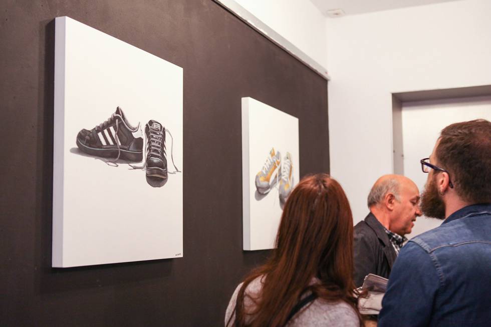 Inauguración de la exposición 'Zapas' en la galería Mad is Mad.