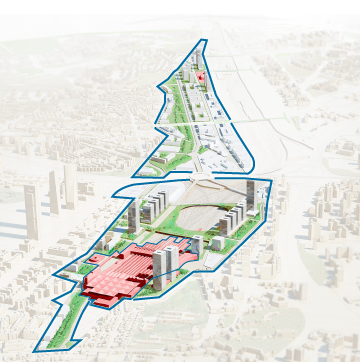 Vista explicativa de plan municipal Madrid Puerta Norte