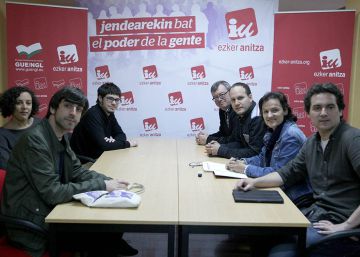 Podemos e IU discrepan sobre las listas para el 26-J en Euskadi