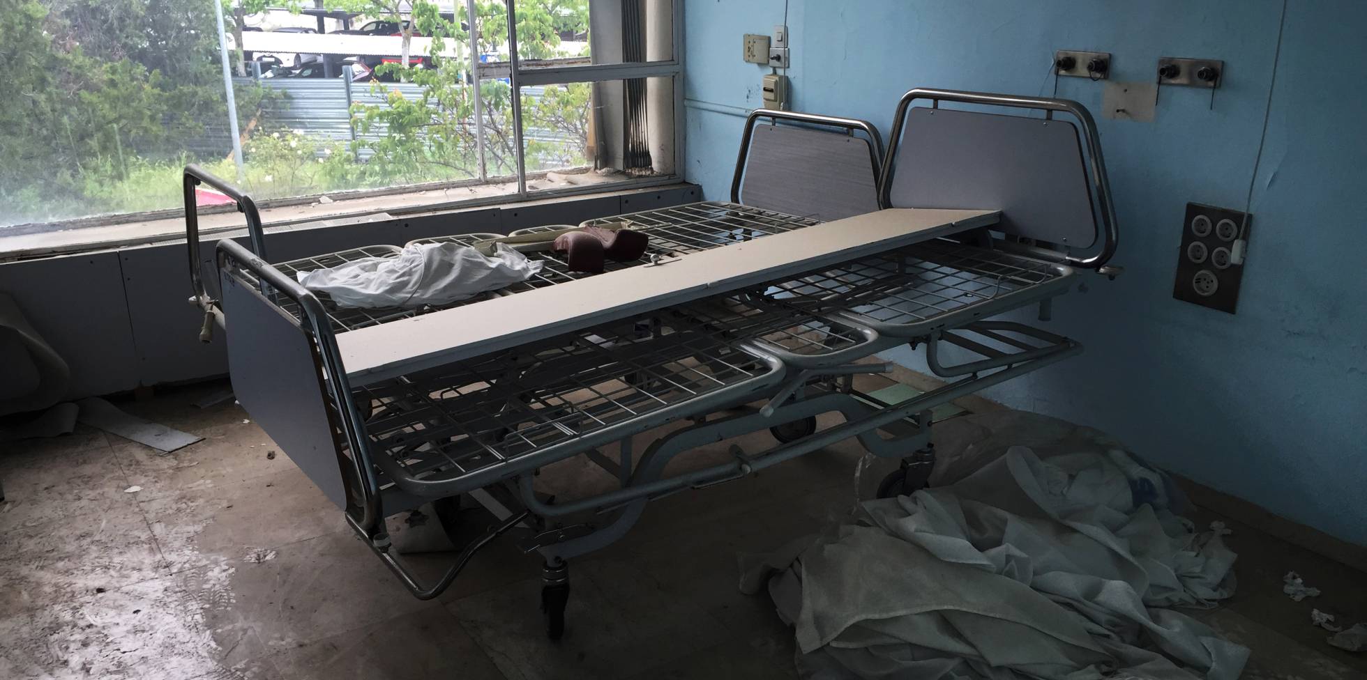 una de las habitaciones de la primera planta del hospital Puerta de Hierro. una de las habitaciones de la primera planta del hospital Puerta de Hierro.