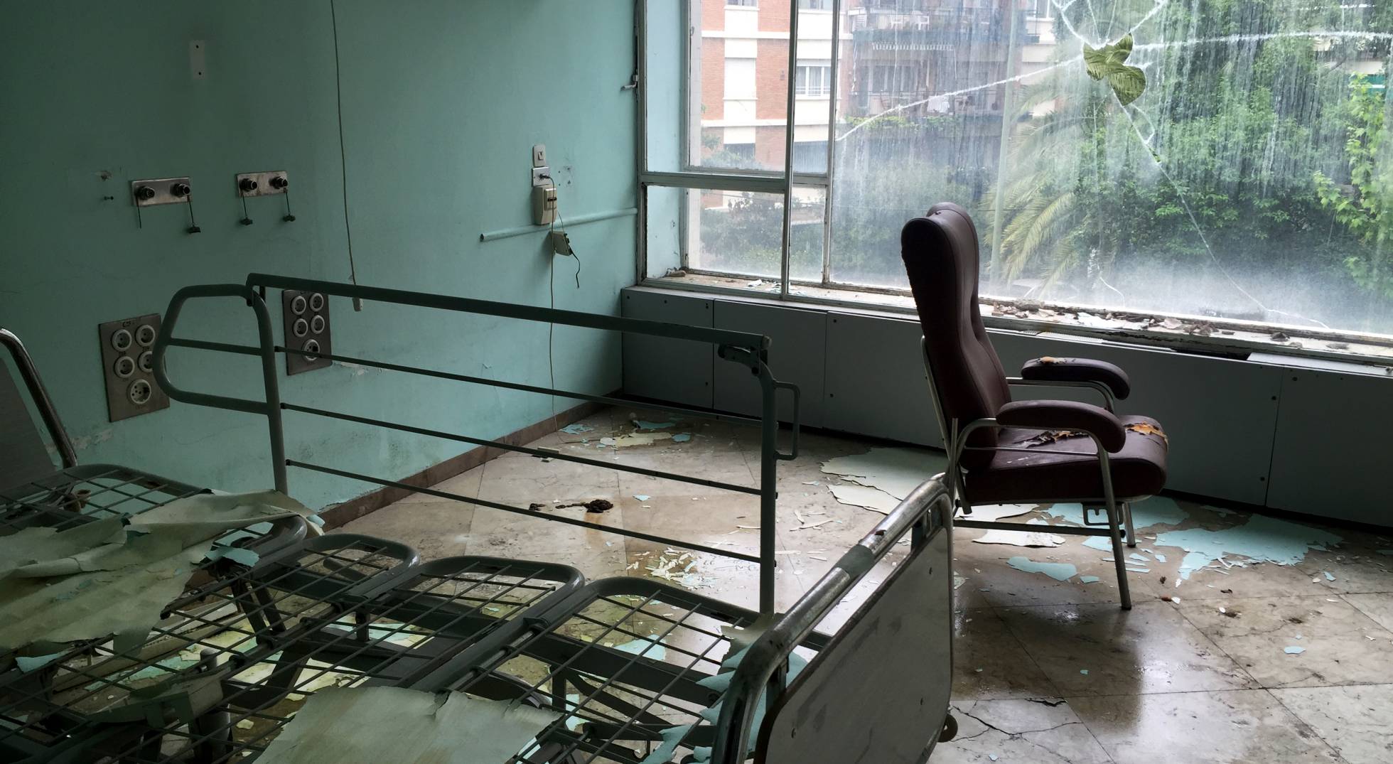 Una habitación de la primera planta de Puerta de Hierro, ahora. Una habitación de la primera planta de Puerta de Hierro, ahora.