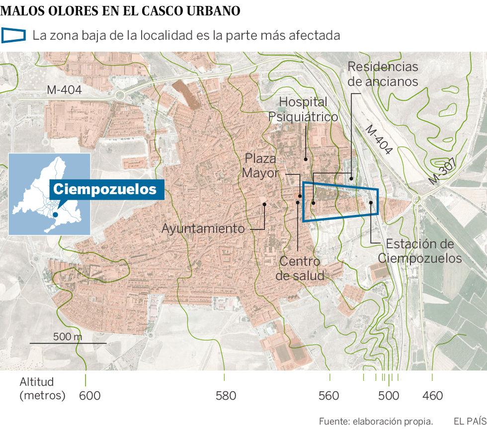 Aguas subterráneas mezcladas con restos fecales afloran en sótanos de Ciempozuelos