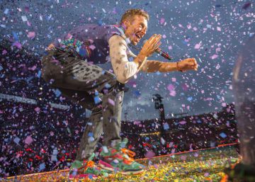 Con Coldplay en la guardería