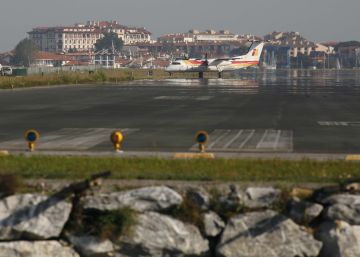 Vuelos Hondarribia-Madrid con tarifa plana de 2.500 euros al mes