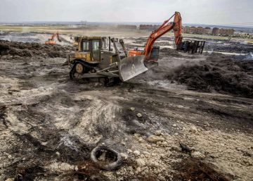 Madrid da por extinguido el incendio de neumáticos de Seseña