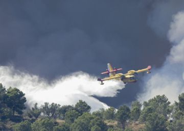 El incendio de Artana, en la Serra d’Espadà, camino de estabilizarse
