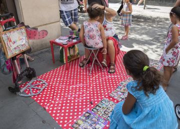‘Hacer el agosto’ en las fiestas de Gràcia
