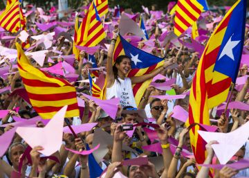 Un tramo de la manifestación de la ANC del año pasado. Un tramo de la manifestación de la ANC del año pasado.