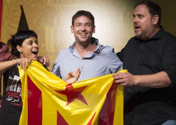 ERC, la CUP y Podem rebajan sus diferencias ante la Diada