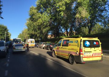 Un microbús escolar atropella a un niño de 11 años en Pozuelo Un microbús escolar atropella a un niño de 11 años en Pozuelo