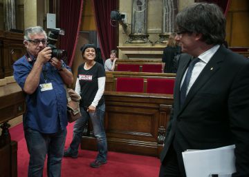 Puigdemont y la CUP pactan que el referéndum sea como tarde en septiembre Puigdemont y la CUP pactan que el referéndum sea como tarde en septiembre