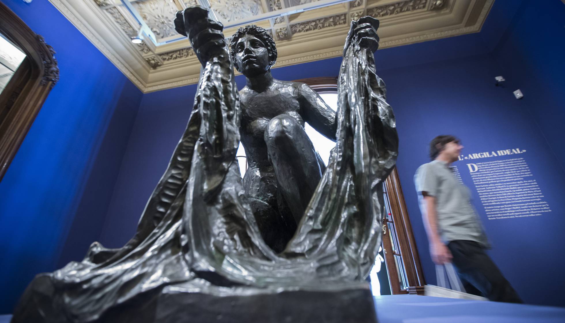 Gran lavandera (1917) de Renoir-Guino, en la Fundación Mapfre. Gran lavandera (1917) de Renoir-Guino, en la Fundación Mapfre.