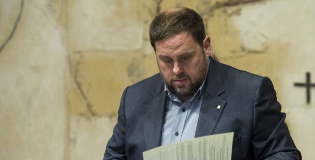 El vicepresident Oriol Junqueras.