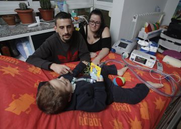 The vital spark keeping baby Aarón alive