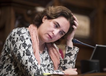 La alcaldesa de Barcelona, Ada Colau. 