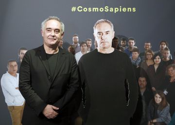 Ferran Adrià, en la presentación de la exposición "Sapeins, comprender para crear". Ferran Adrià, en la presentación de la exposición "Sapeins, comprender para crear".