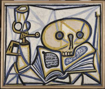 'Vanitas' de 1946, una de les calaveres pintades per Picasso.