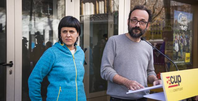 Anna Gabriel i Benet Salellas.