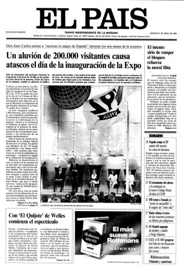 EL PAÍS celebra su 40º aniversario en Andalucía