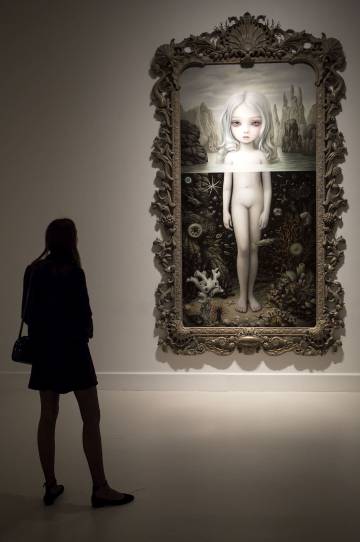 Obra 'Aurora' del artista norteamericano Mark Ryden, en el CAC de Málaga.