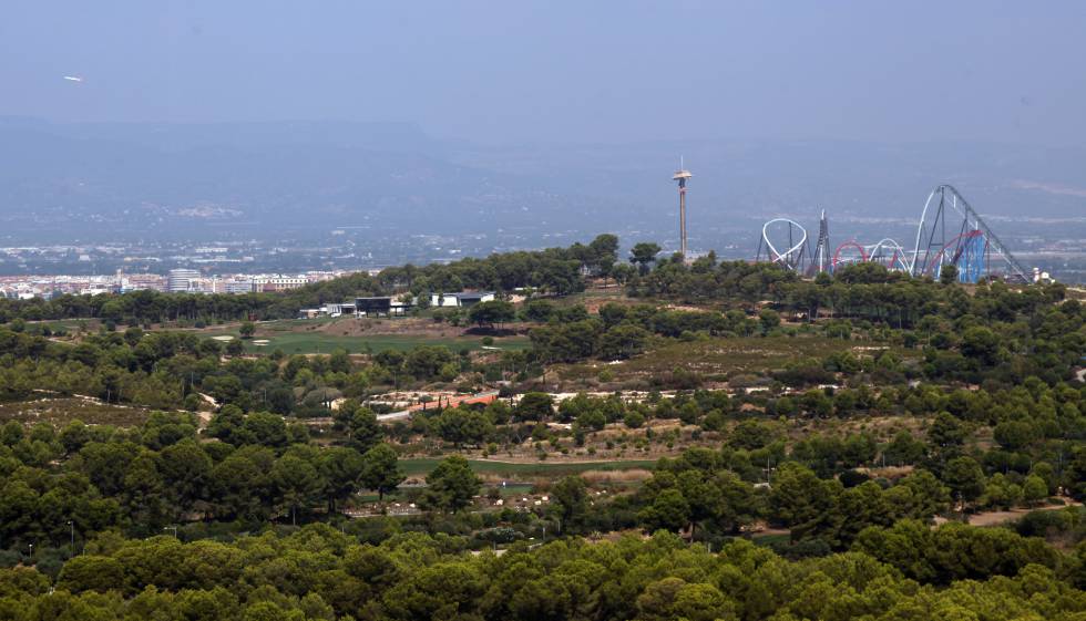 Els terrenys de BCN World, entre Salou i Vila-seca.
