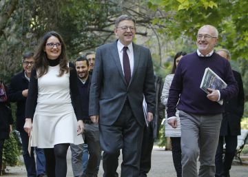 Puig, Oltra y Montiel firman la ampliación del Acuerdo del Botánico
