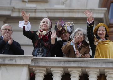 El alcalde de Valencia recibe a las reinas magas republicanas