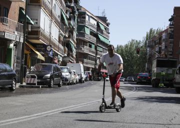 Madrid plantea regular la circulación de los patinetes