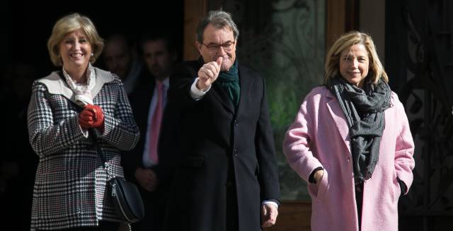 Irene Rigau, Artur Mas y Joana Ortega.