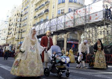 Les Falles aborden la seva recta final amb l’‘Ofrena’ i la ‘Nit del Foc’