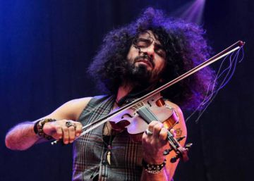 El violinista Ara Malikian durante una actuación.