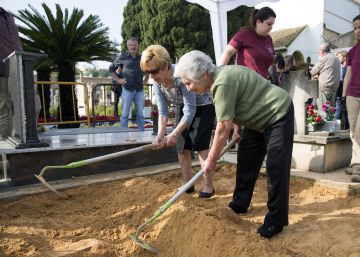 El apoyo público impulsa una nueva apertura de fosas en Paterna