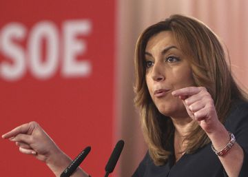 Susana Díaz: “Vamos a hablar bien de los compañeros en el PSOE” Susana Díaz: “Vamos a hablar bien de los compañeros en el PSOE”