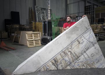 Un tanque en El Bruc