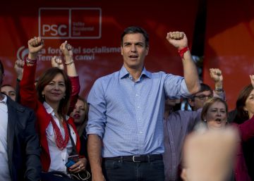 Sánchez demana al PSC que l’ajudi a tenir una victòria “rotunda”