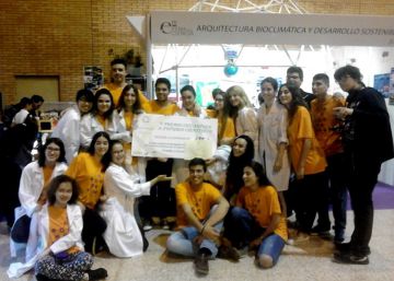 El instituto Bécquer, primer premio en la Feria de las Ciencias de Sevilla El instituto Bécquer, primer premio en la Feria de las Ciencias de Sevilla